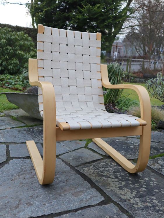 Easy Chair Alvar Aalto 406 Artek 70er | Acheter sur Ricardo