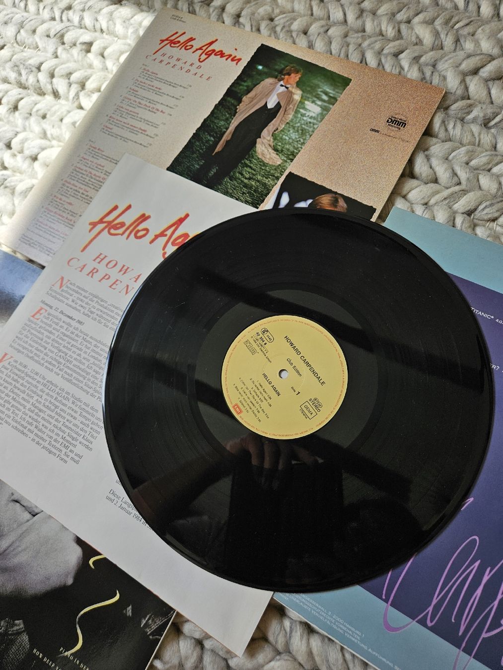 Dischi in vinile: Howard Carpendale 3 Vinyl Platten – Usato da Wettingen venduto da Sk8ertomda 2