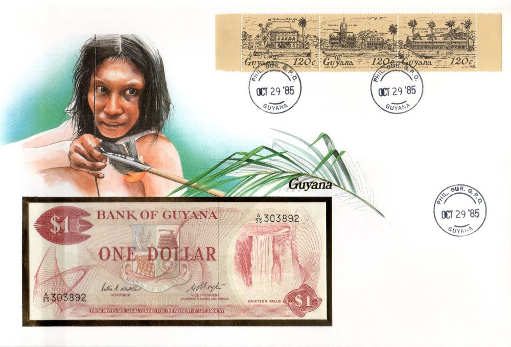 BANKNOTENBRIEF BANC OF GUYANA Kaufen auf Ricardo