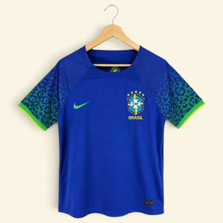 Maillot Nike Brésil Extérieur – Bleu – Taille L