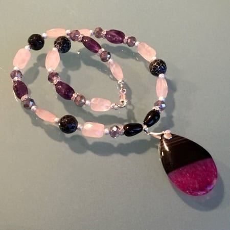 Ketten: AKTION: Rosenquarz, Amethyst - NEU – Neu (gemäss Beschreibung) aus Basel von Chili007 6
