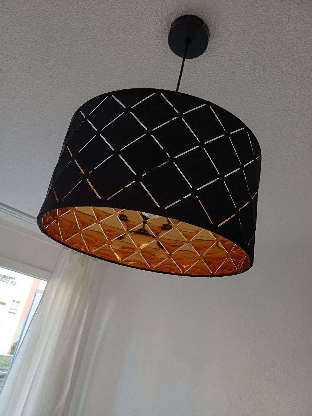 Lampen: Schwarz Gold Lampe – Gebraucht aus Luzern von britschula 3