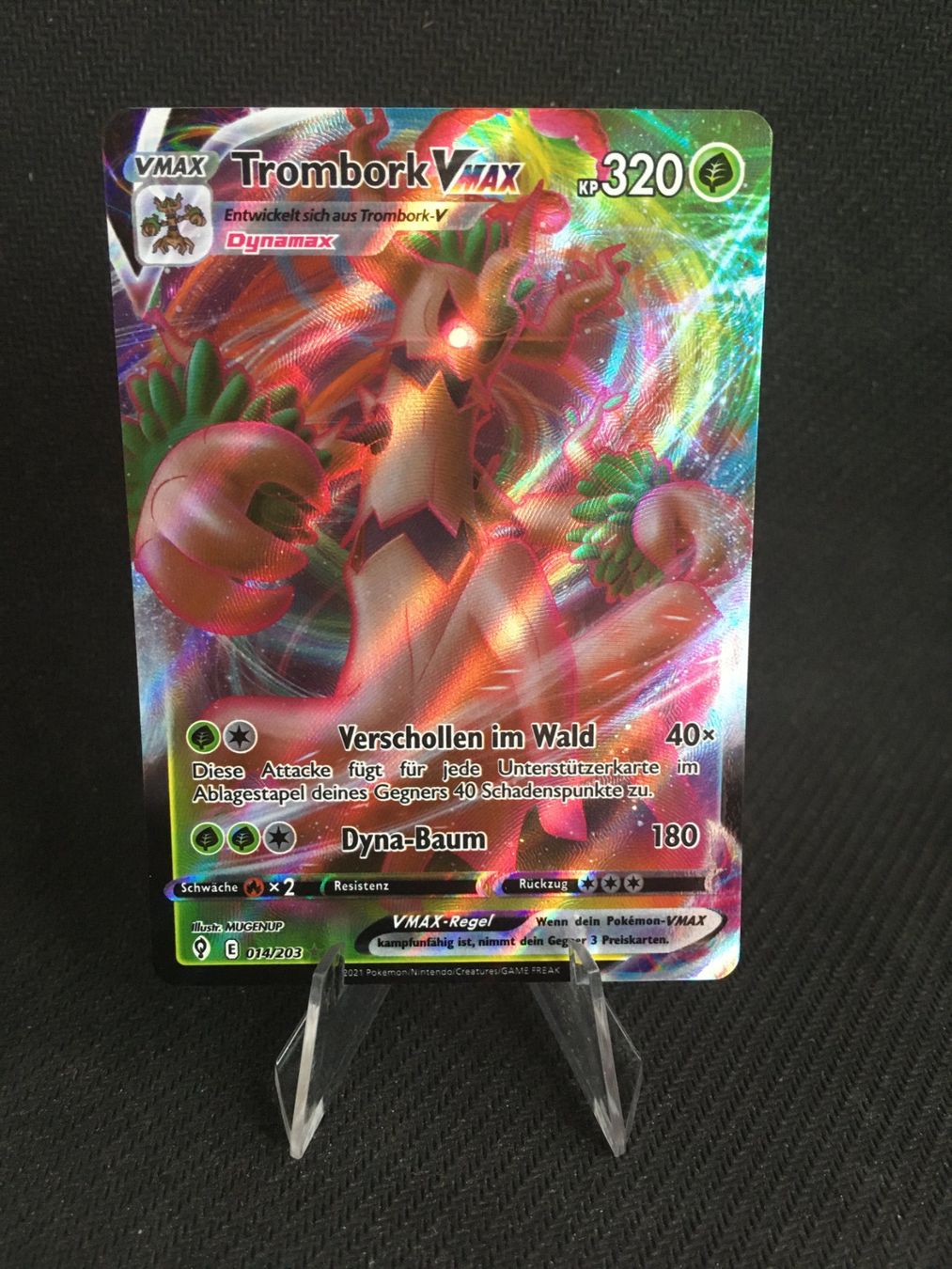 Pokémon Carte collezionabili: Trombork VMAX - EVS 014 - Drachenwandel -DE- – Nuovo (secondo la descrizione) da St.Gallen venduto da Punktchen01