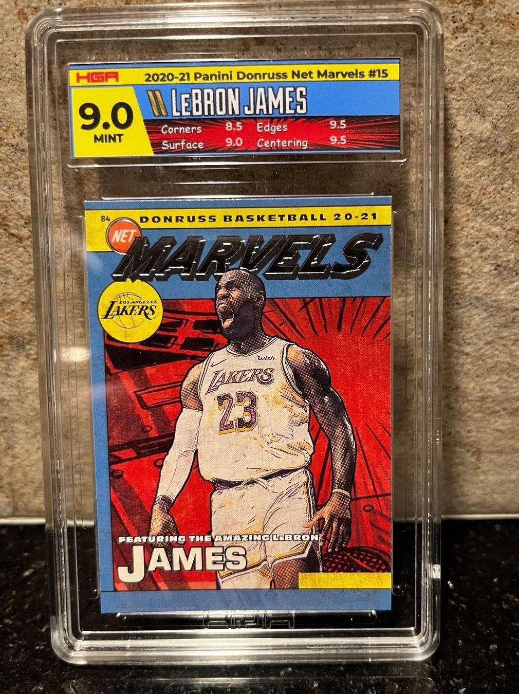 Nba Carte collezionabili: NBA Lebron James Donruss Net Marvels – Usato da Moudon venduto da AndreSR89