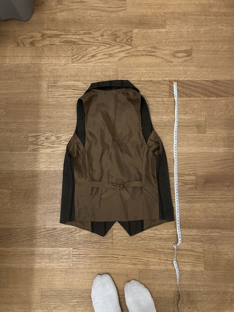 C&A Giacche: Weste gestreift braun Grösse S – Usato da Winterthur venduto da gaby.00 2