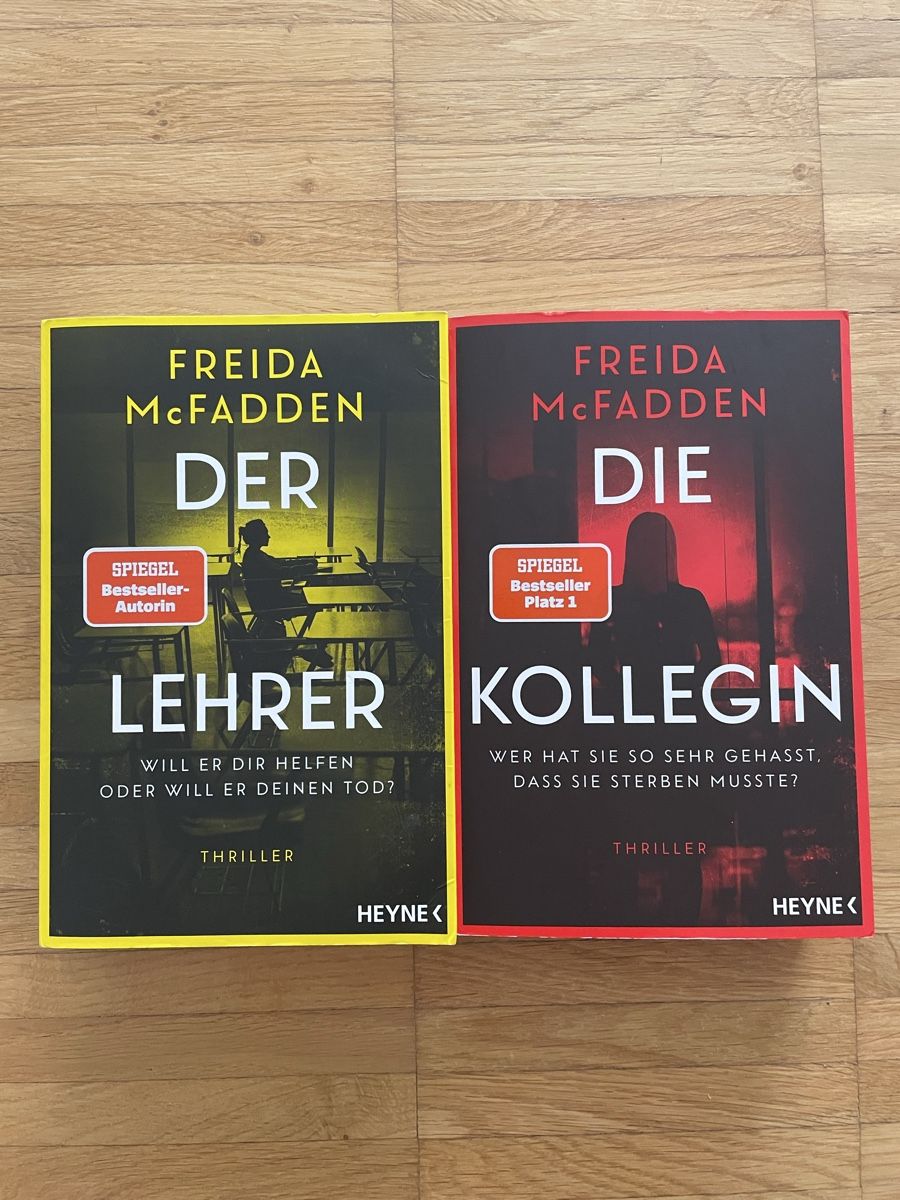 Libri: Freida McFadden Thriller: Der Lehrer, Die Kollegin – Usato da Bülach venduto da jan_r896