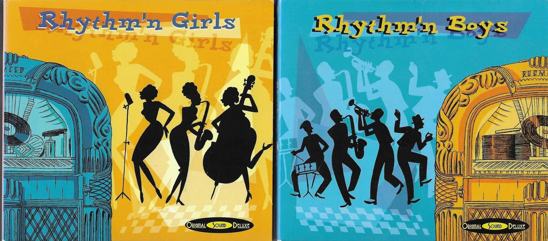 CD: Rhythm's Boys & Rhythm's Girls - 2 CD's Digipack – Usato da Savagnier venduto da Ne2065