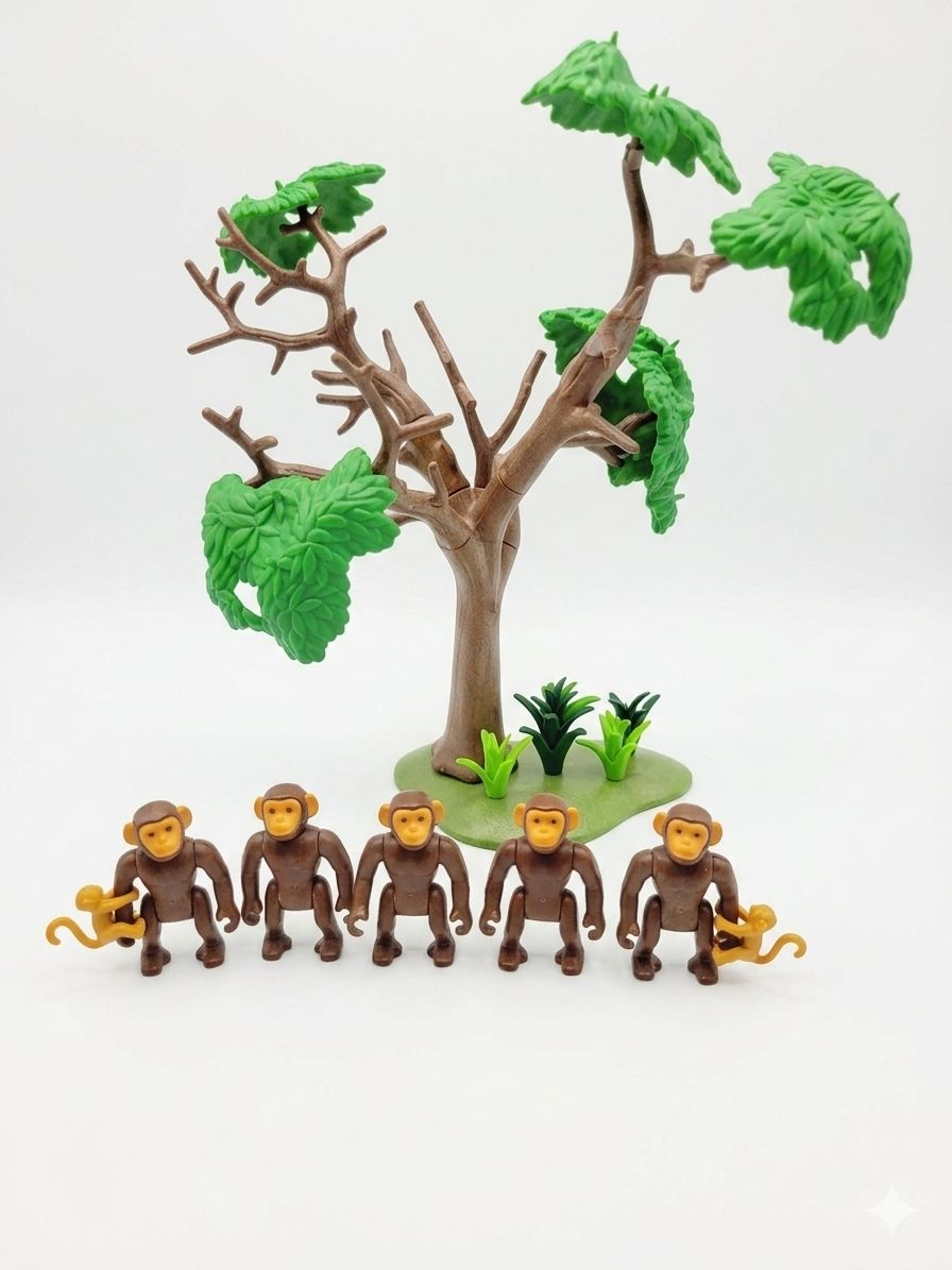 Playmobil Giocattoli: Playmobil, Affen – Usato da Gunzwil venduto da Zappelhans