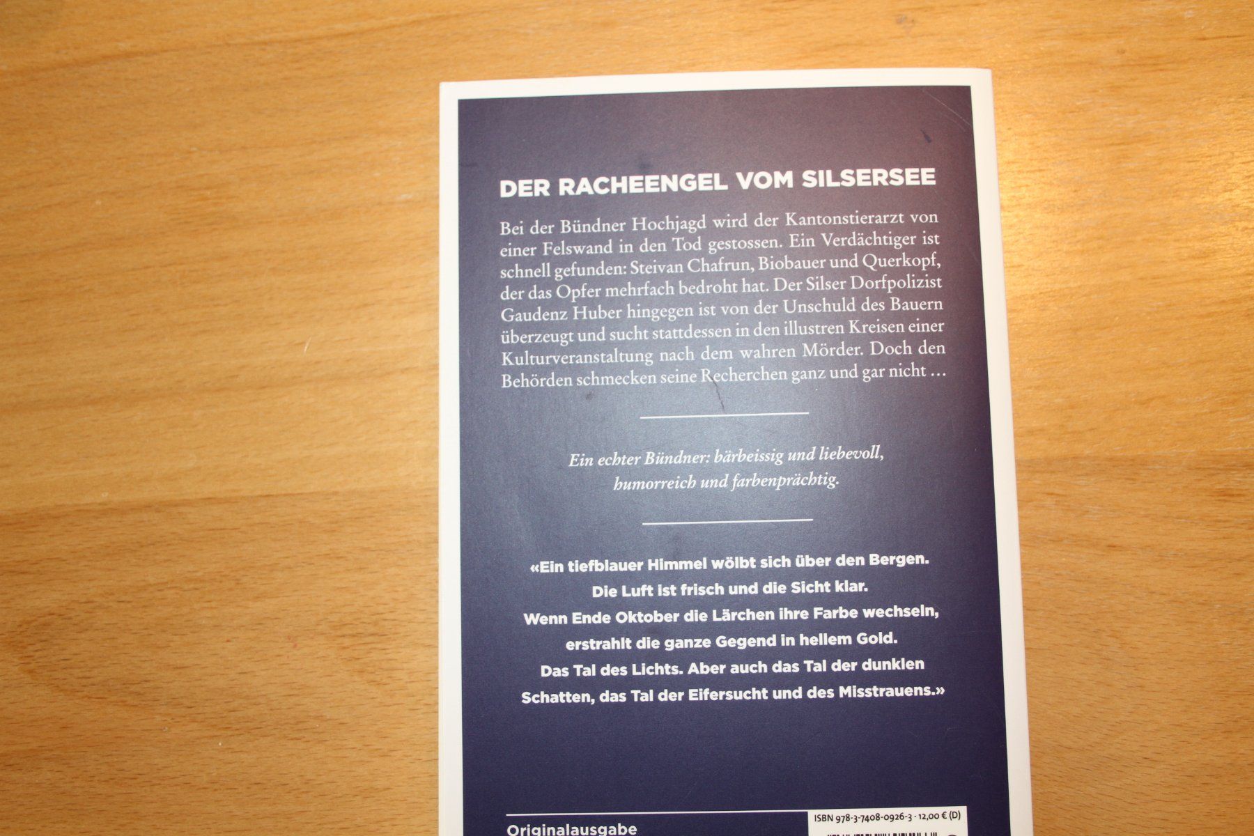 Bücher: Daniel Baudran Tod im Engadin Kriminalroman – Gebraucht aus Triesen von cor_62ts 1