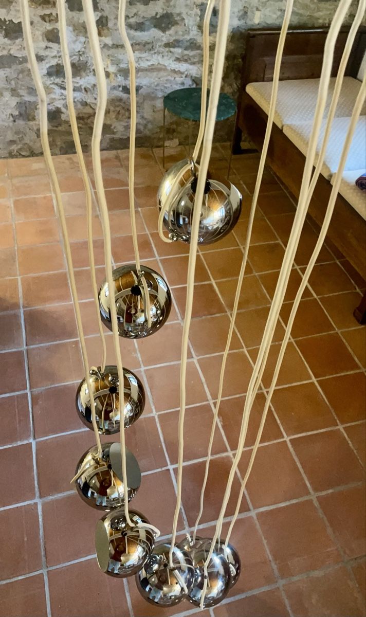 Lampadari & plafoniere: Vintage Kugeln Lampe Chrom Designklassiker – Usato da Zürich venduto da einkaufswagen 2