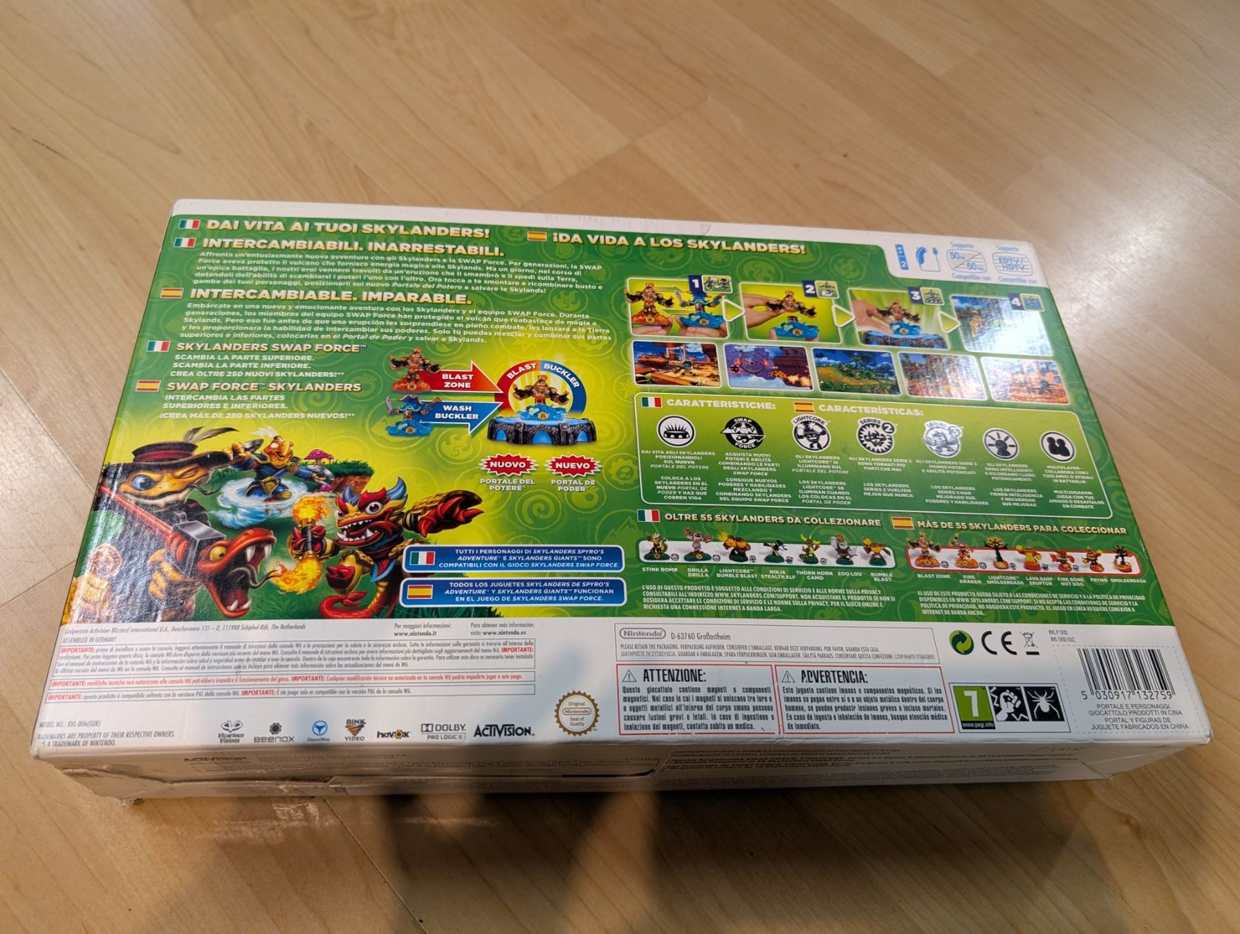 Giochi: Skylanders swap force starter pack Nintendo Wii – Usato da Giubiasco venduto da Ticinerd 1