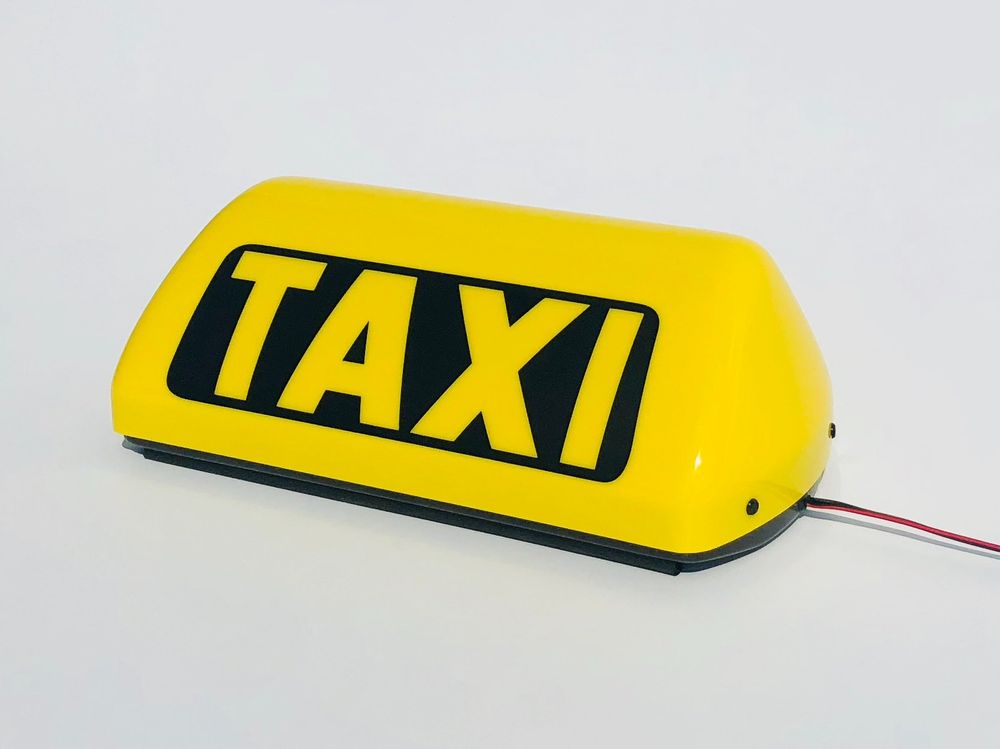 NEU Taxi Leuchte Lampe Dachzeichen Schild