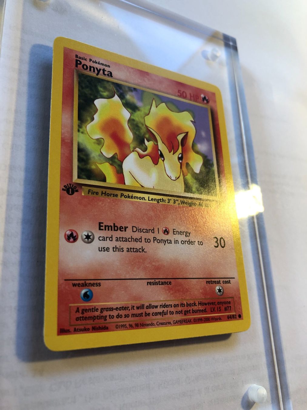 Sammelbilder & Trading cards: Ponyta 1st Team Rocket - MINT - ab 1.- – Gebraucht aus Giubiasco von dan_pr8b 1