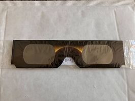 Sonnenfinsternisbrille, Erhalt/Übergabe garantiert