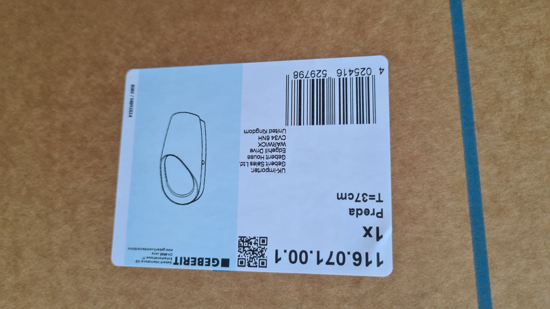 Geberit WC: Geberit Preda Urinal wasserlos – Nuovo (secondo la descrizione) da Elgg venduto da chnusperking 1
