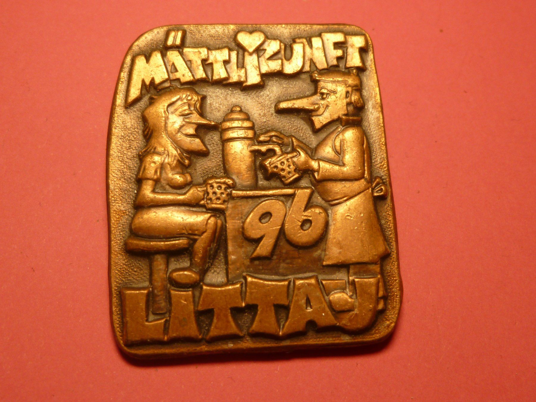 Plaketten & Abzeichen: LITTAU 1996 BRONZE – Gebraucht aus Ried (Muotathal) von Mandarin02