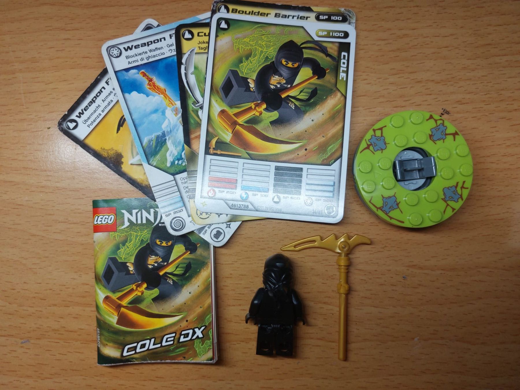 Lego Giocattoli: Lego Ninjago Cole Spinner Gebraucht – Usato da Igis venduto da Graves_Ashley 1