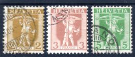 SERIE TELLKNABE IM RAHMEN 1907/09 GESTEMPELT - EM492