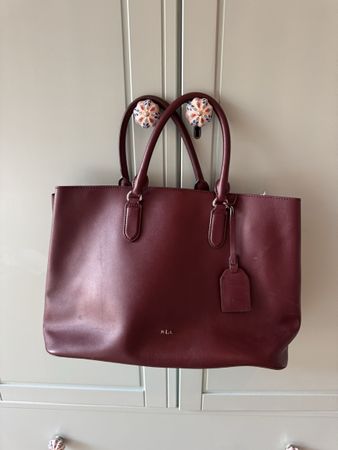 Ralph Lauren Handtasche Bordeaux guter Zustand