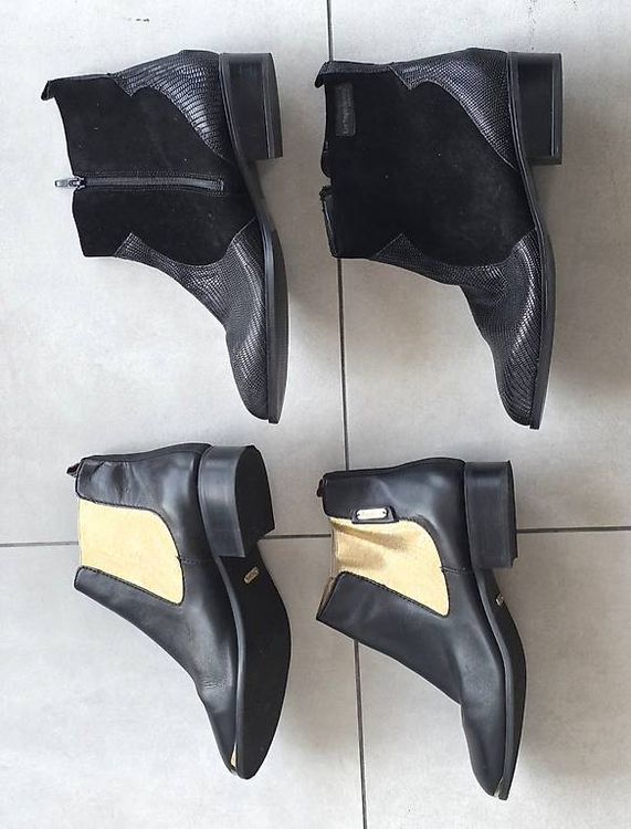 2 paires de bottines 40-41 excellent état (Neu und originalverpackt) in ...