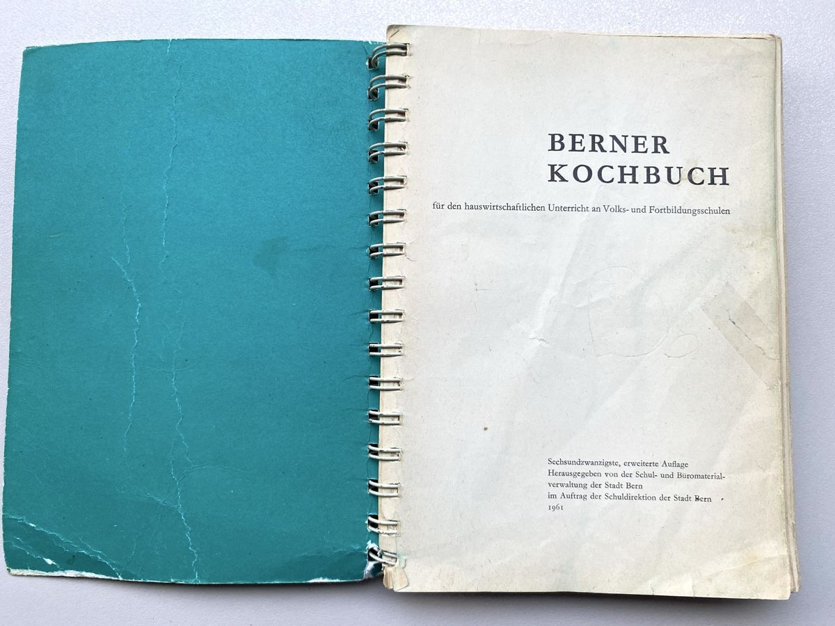 Libri: Berner Kochbuch grün von 1961 – Usato da Arbon venduto da pyramide071 1