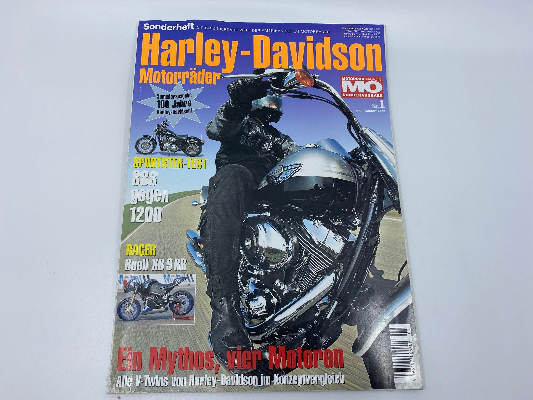 Riviste & Magazine: MO-Sonderheft Harley Davidson Nr.1 2003 – Usato da Langwiesen venduto da Restposten-24