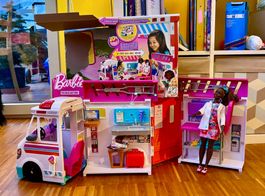 Barbie Krankenwagen/Ambulanz, sehr guter Zustand