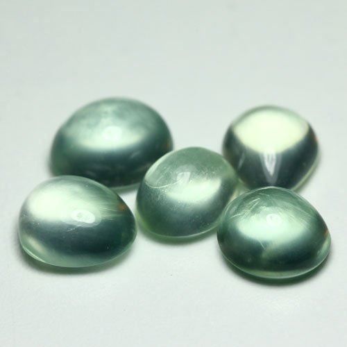 Pietre preziose: Prehnite Oval Grün 5stk Lot – Nuovo e nell'imballaggio originale da zuerich venduto da Jewlsdesign