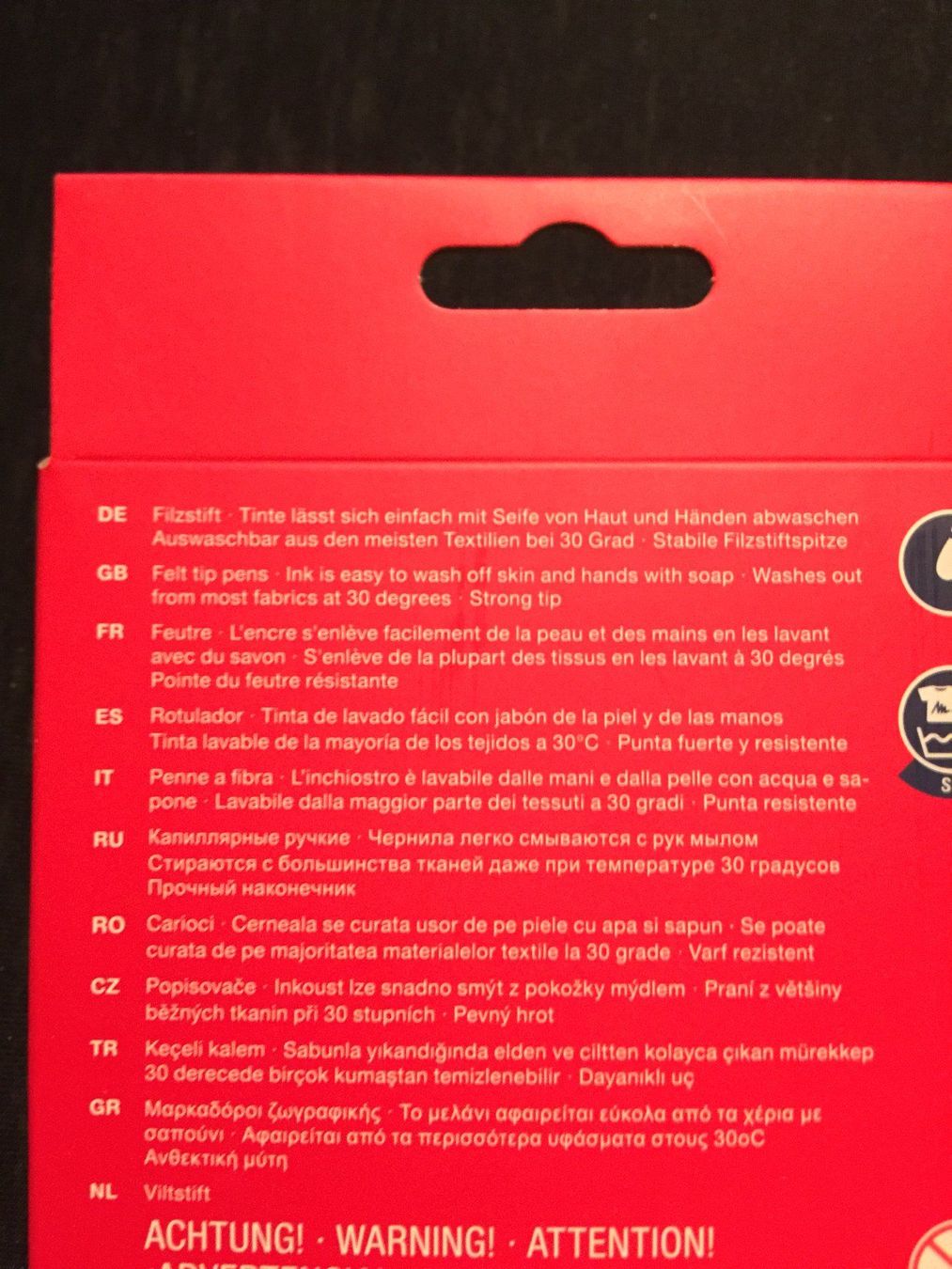 Faber-Castell Penna & Evidenziatori: FABER-CASTELL Fasermaler 24er Karton – Nuovo e nell'imballaggio originale da Aarburg venduto da 2..0 5