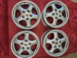 Original Porsche Cupfelgen Satz 993 - sehr schön