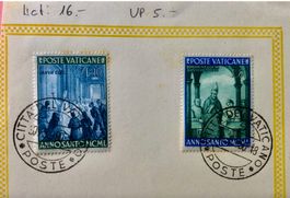 Briefmarken aus Vatikanstadt  1949 Heiliges Jahr