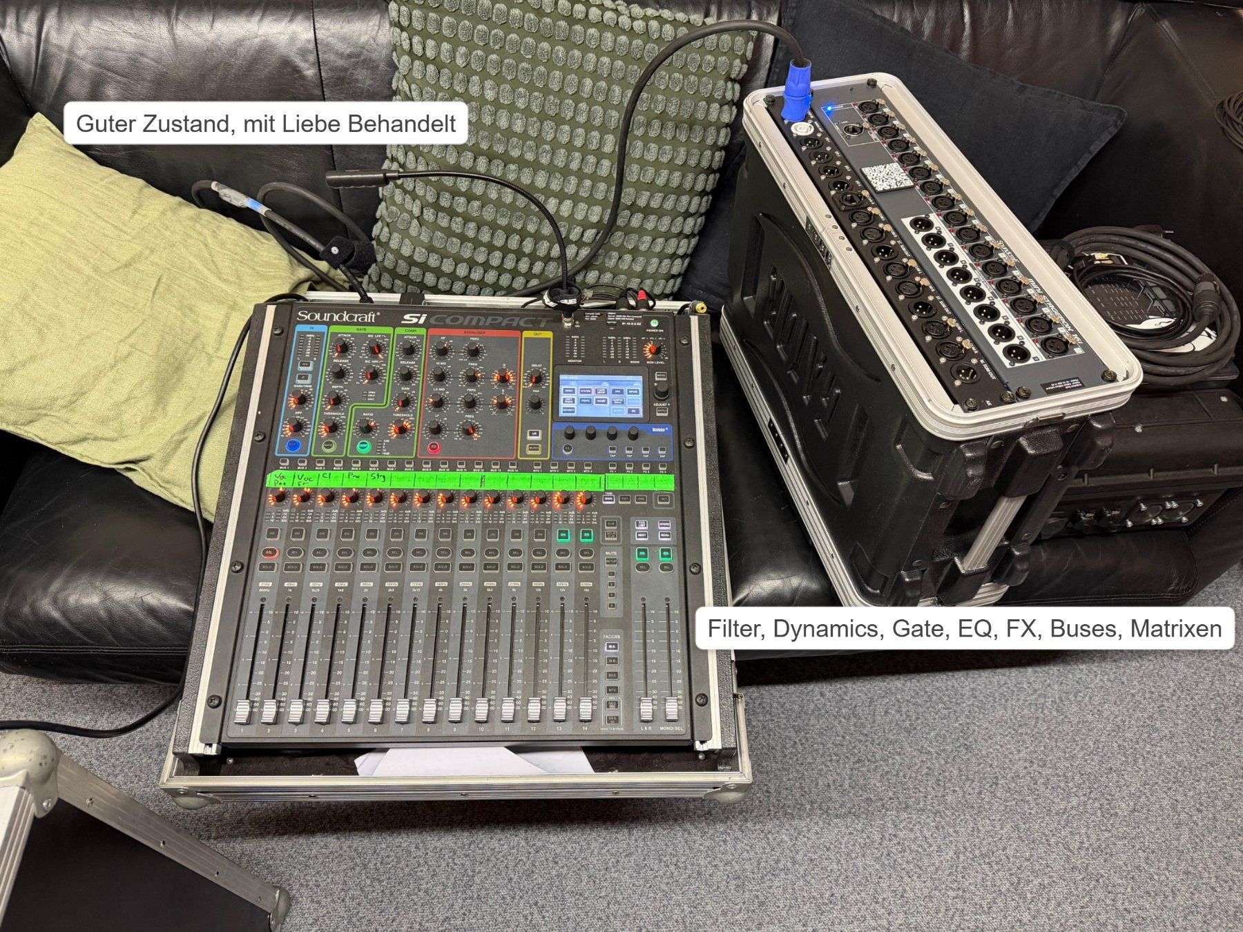 Soundcraft Console di mixaggio: Soundcraft Si Compact + Stagebox Set – Usato da Richterswil venduto da _AX_ 1