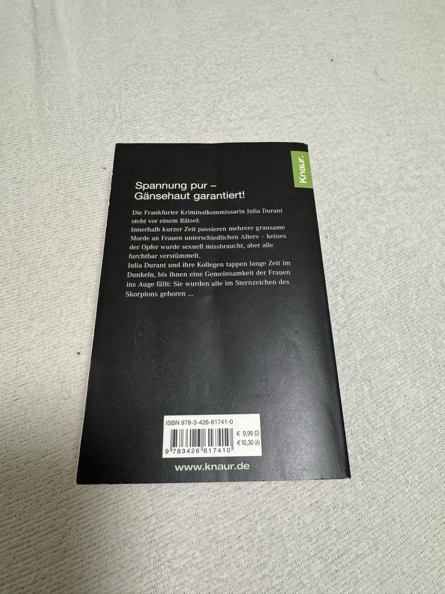 Libri: "Der Jäger" von Andreas Franz – Usato da Küsnacht ZH venduto da IrischkaB 1