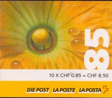 2011 Gemüseblüten Zucchini Markenheft 0-125 Kat: 25.00 CHF