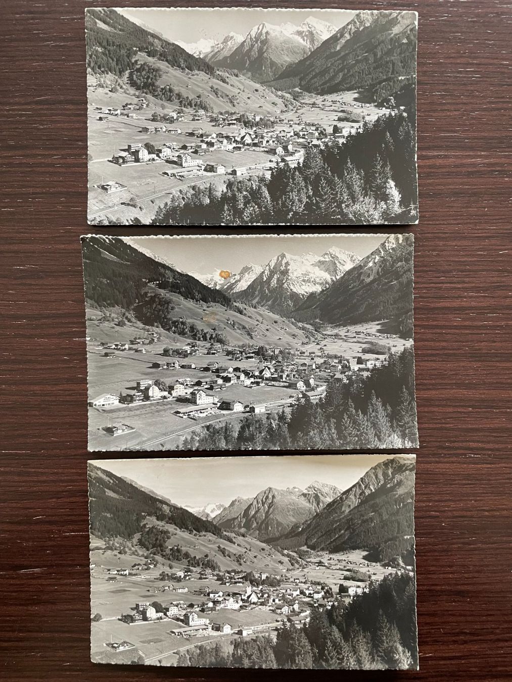 Cartoline postali: KLOSTERS 9 Ansichtskarten mit Bahnhof & Silvretta (-gruppe) – Usato da Wald ZH venduto da TLILEF 3