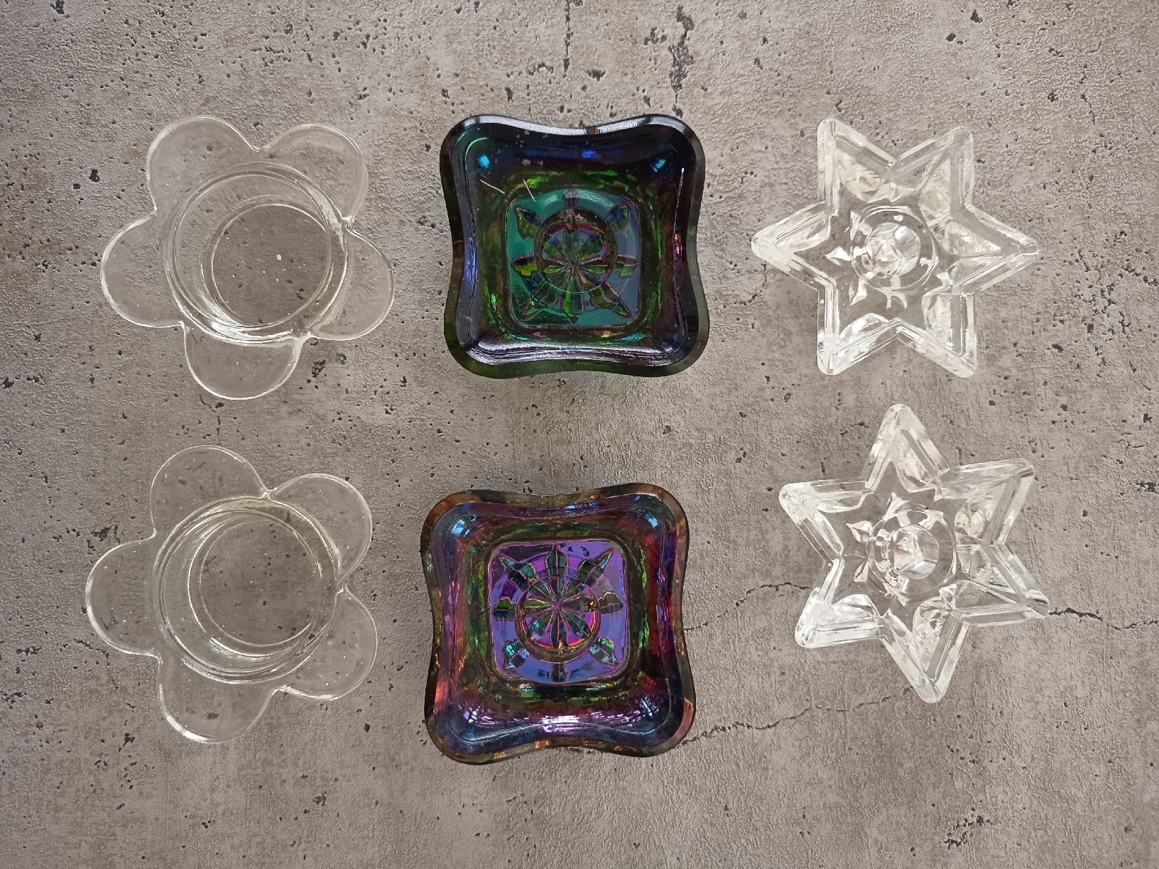 Gläser: Mini Kerzenhalter Glas 6 Stück  – Gebraucht aus Wangen b. Olten von crea_look