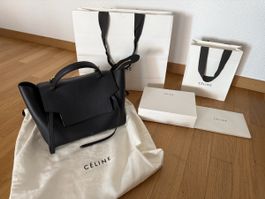 Céline Belt Bag Mini Schwarz Limited Edition mit altem Logo