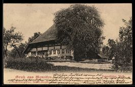 AK Menziken, Wohnhaus im Ort