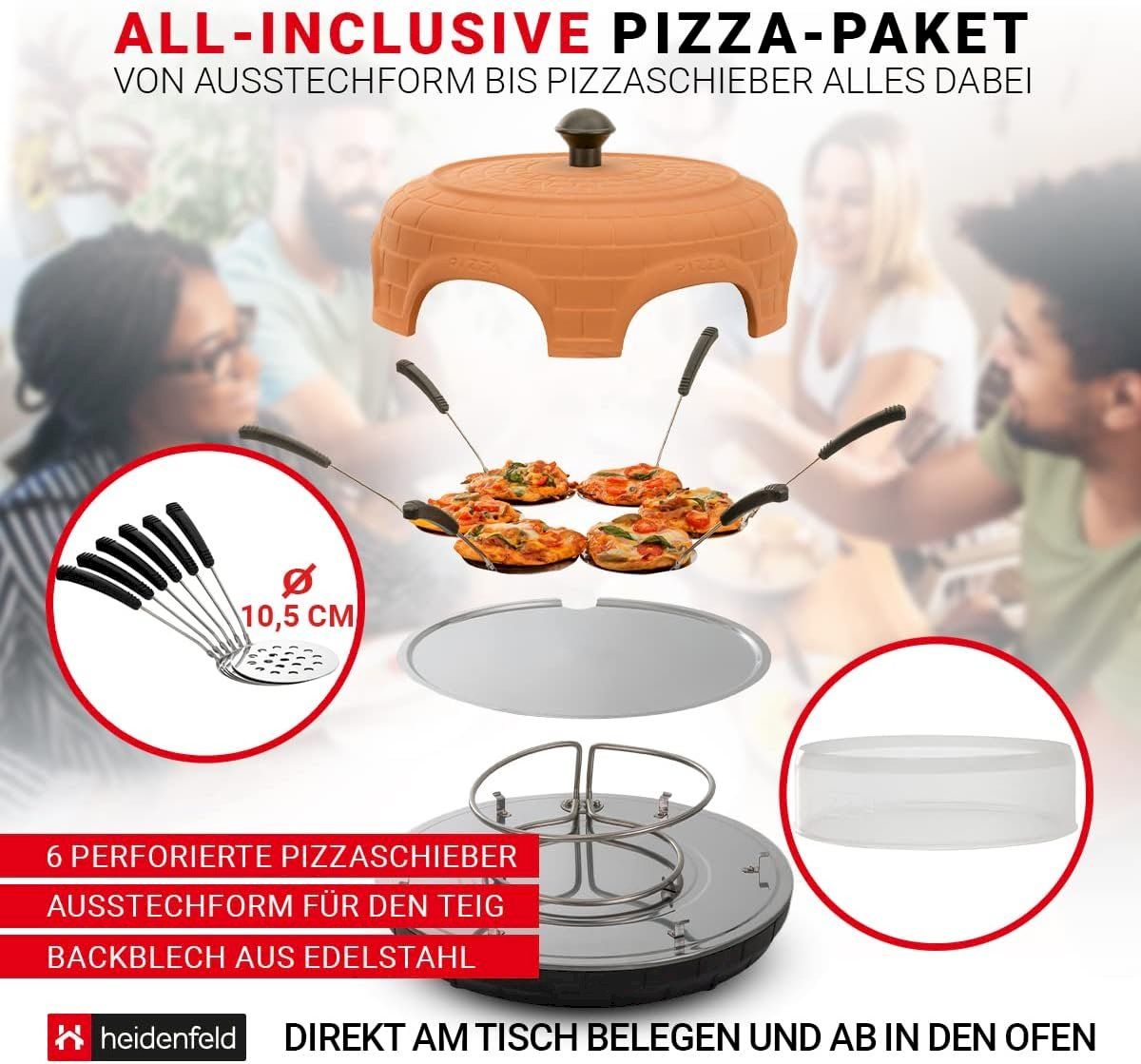Elettrodomestici da cucina: Heidenfeld Mini-Pizzaofen – Nuovo e nell'imballaggio originale da Bottighofen venduto da zaap 4