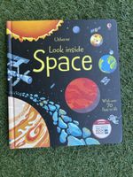 Kinderbuch Look inside Space Usborne gebrauchter Zustand