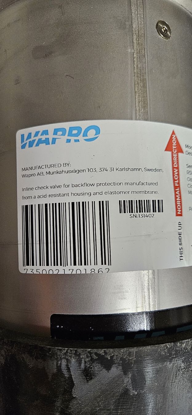 Tutti gli attrezzi: Wapro Wastop Rückschläge ventil – Nuovo (secondo la descrizione) da Baar venduto da Vel...Baar45 4