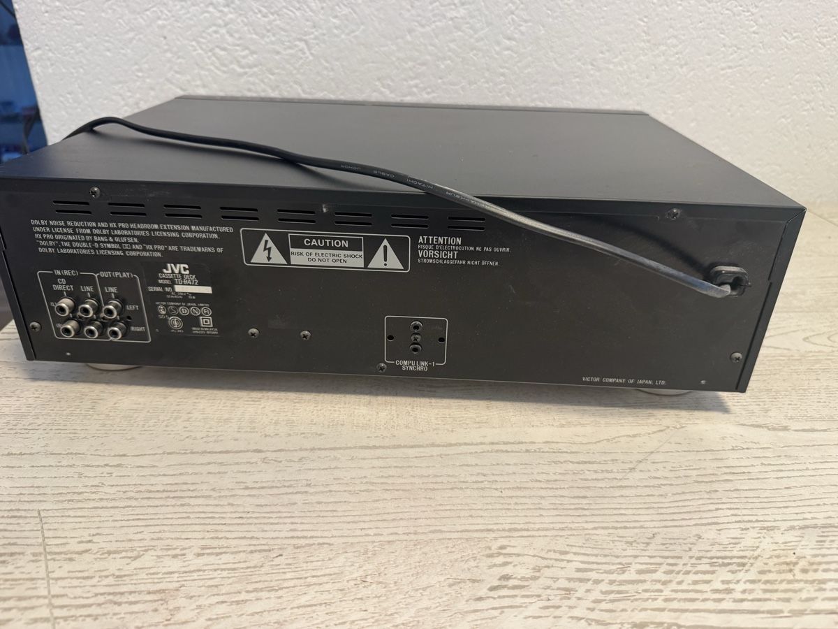 JVC Aufnahmegeräte: Jvc td-r472 tape deck – Gebraucht aus Zunzgen von milesdavis76 4