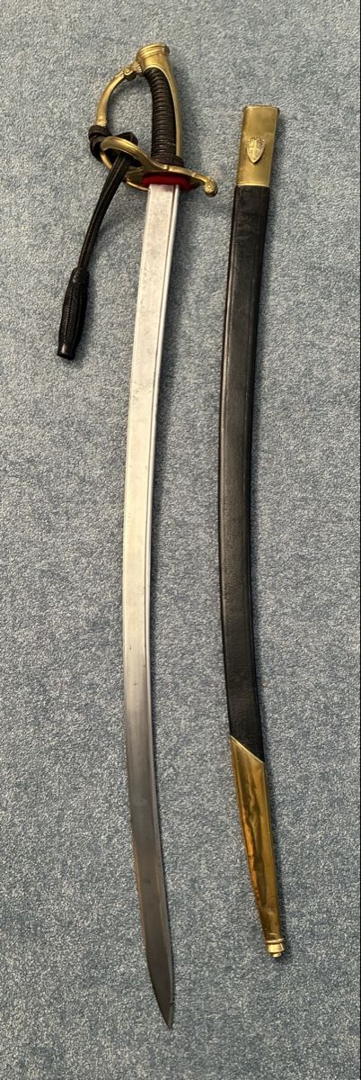 Armes blanches: Säbel 1842/52 mit CH-Kreuz – D'occasion à Gutenswil par Antiques77
