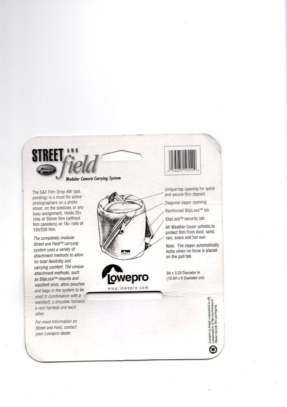 Lowepro Taschen: Lowepro Film Drop AW Pouch – Neu und originalverpackt aus Halden von TopFoto 4