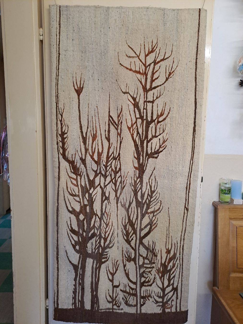Teppiche: Wandteppich handarbeit 73cm/160cm – Neu (gemäss Beschreibung) aus Uznach von Walaylatiere