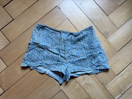 OYSHO - Shorts hellblau gemustert XS