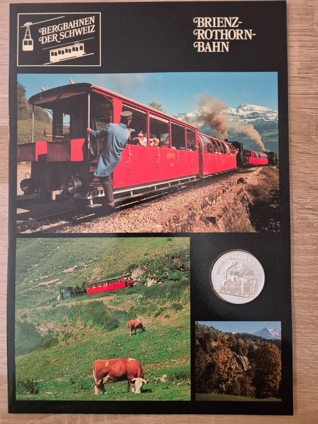 Medaglie: Bergbahnen der Schweiz Brienz-Rothorn-Bahn – Usato da Luzern venduto da Vreneli_1