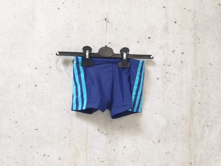 Boxer de bain Adidas, bleu marine et turquoise, garçon, 116