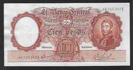 Argentina  100  Pesos  Gebraucht  SEHR SCHöN