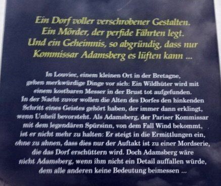 Livres: Fred Vargas Jenseits des Grabes – D'occasion à Wetzikon ZH par strubeli024 1